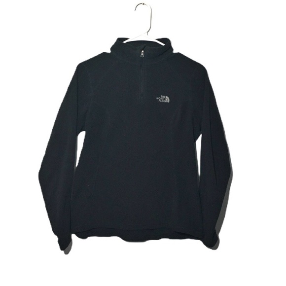 The North Face Jackets & Blazers - The North Face Black Half Zip Polartec Fleece S